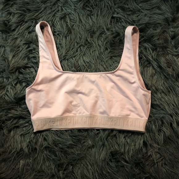 scoop back sports bra